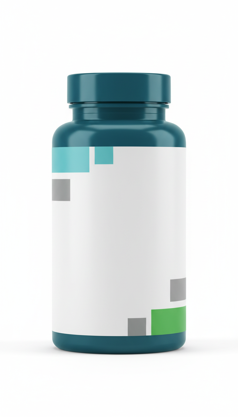 Daily multivitamin bottle with bold labeling